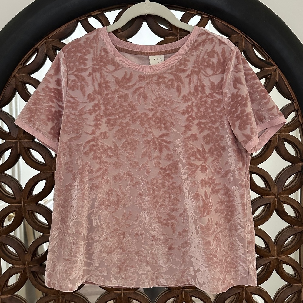 A New Day Crushed Velvet Top